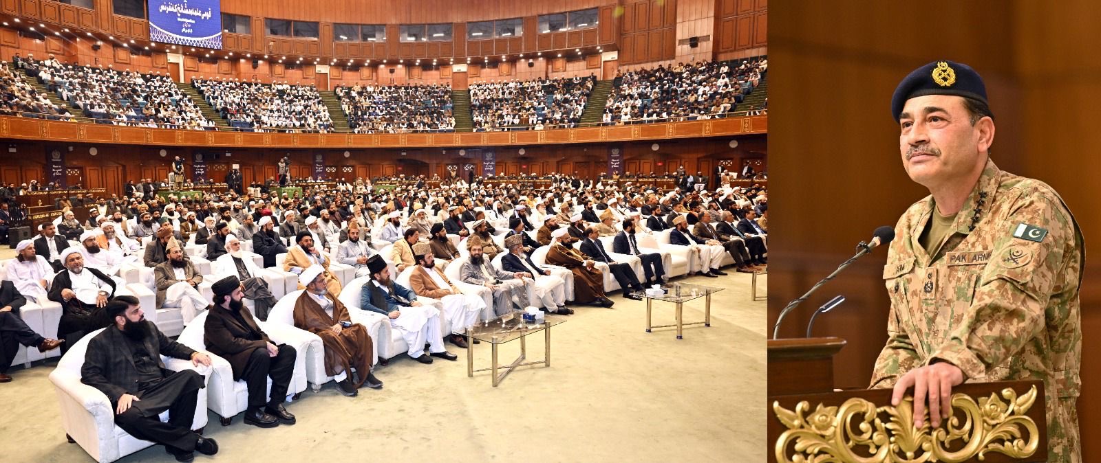 خطاب قائد القوات الدفاعية في مؤتمر العلماء والمشايخ